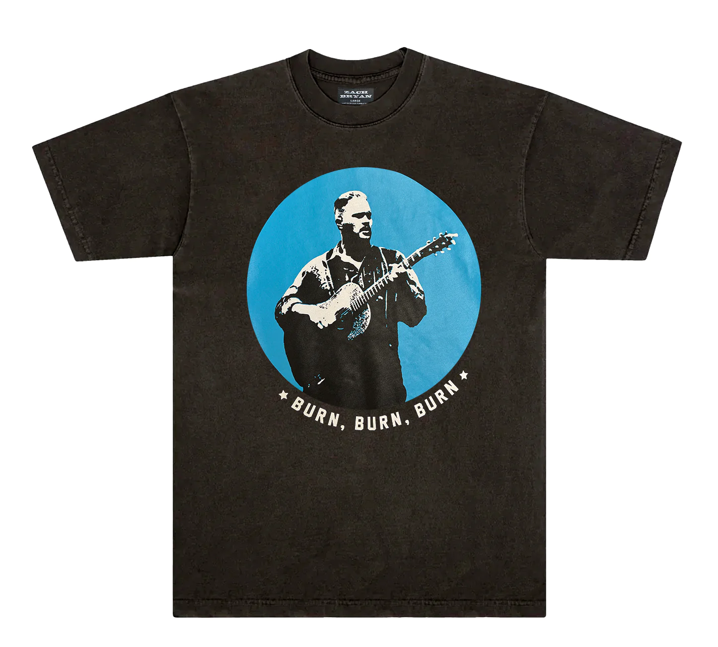 Blue Dot Burn Burn Burn Tour Tee