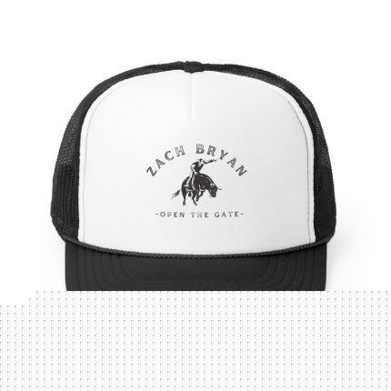 Zach Bryan Open the Gate Trucker Cap