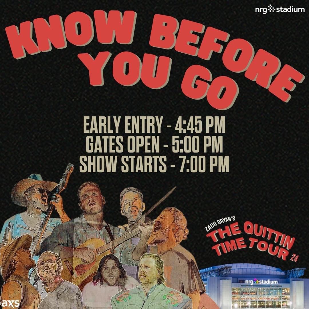 Your Ultimate Guide to Zach Bryan's Quittin Time Tour 2024 at NRG Stadium