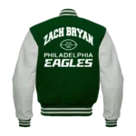 EAGLESXZACHBRYANVARSITYJACKETBACK