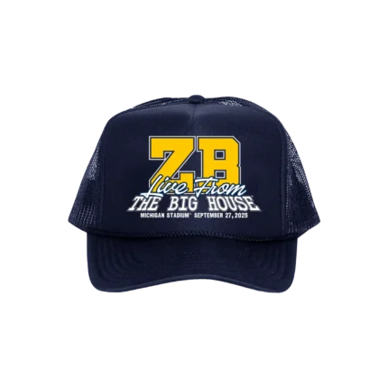 ZB Big House Trucker Hat | Zach Bryan Michigan Show Collection